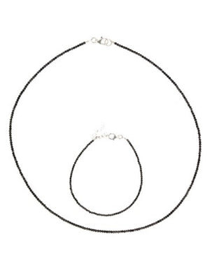 Spinel zwart summer vibes armband