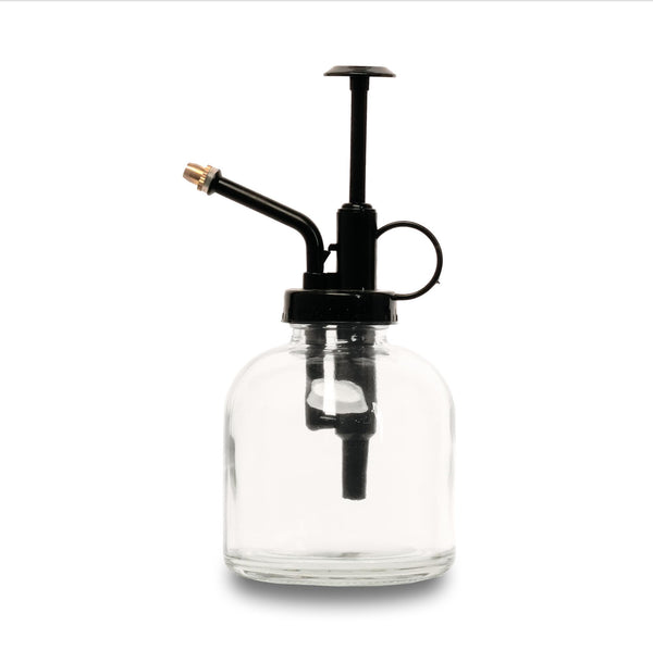 Glazen Plantenspuit 300 ml – Stijlvolle Spray voor Kamerplanten & Terrariums