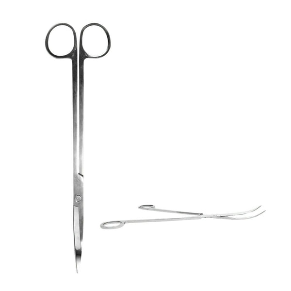Terrarium Schaar RVS – Extra Lang met Gebogen Bladen
