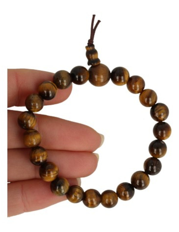 Tijgeroog powerbead armband