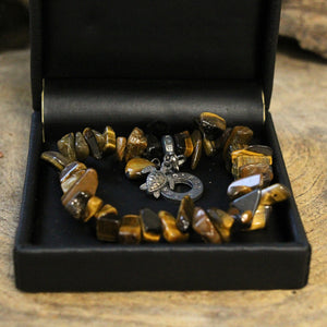 Tijgeroog Ruby Mania, armband nr 16 nugget