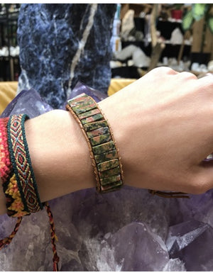 Unakiet leren armband gipsy-style