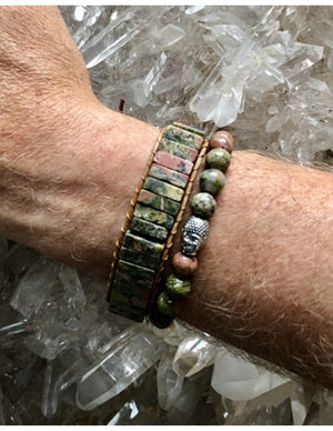 Unakiet leren armband gipsy-style
