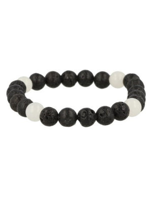 Windroos armband Jade wit