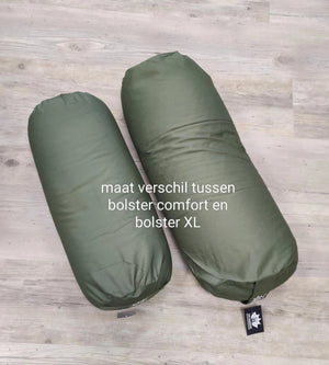 YogaStyles Bolster Comfort Olijf Groen
