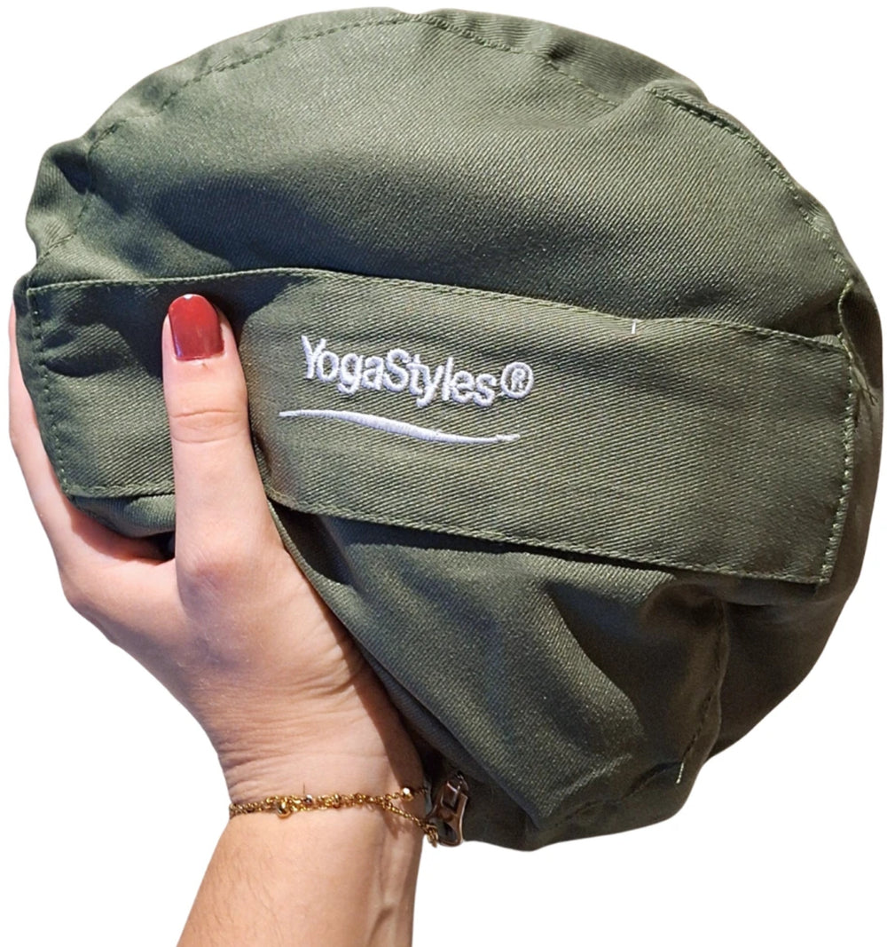 YogaStyles Bolster Comfort Olijf Groen