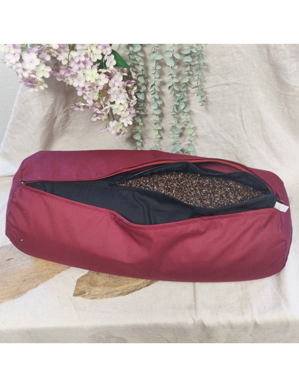 YogaStyles Bolster Donkerrood XL