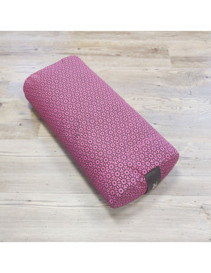 YogaStyles bolster ovaal - grijs & roze