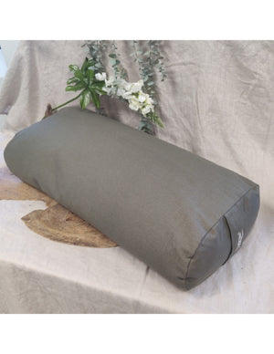 YogaStyles Design Bolster - Ovaal Grijs