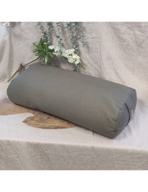 YogaStyles Design Bolster - Ovaal Grijs