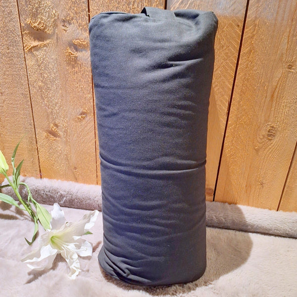 YogaStyles Design Bolster - Ovaal Zwart