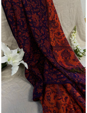 YogaStyles Meditatiedeken - 126 - Rood & Paars