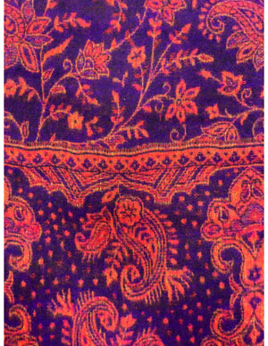 YogaStyles Meditatiedeken - 126 - Rood & Paars
