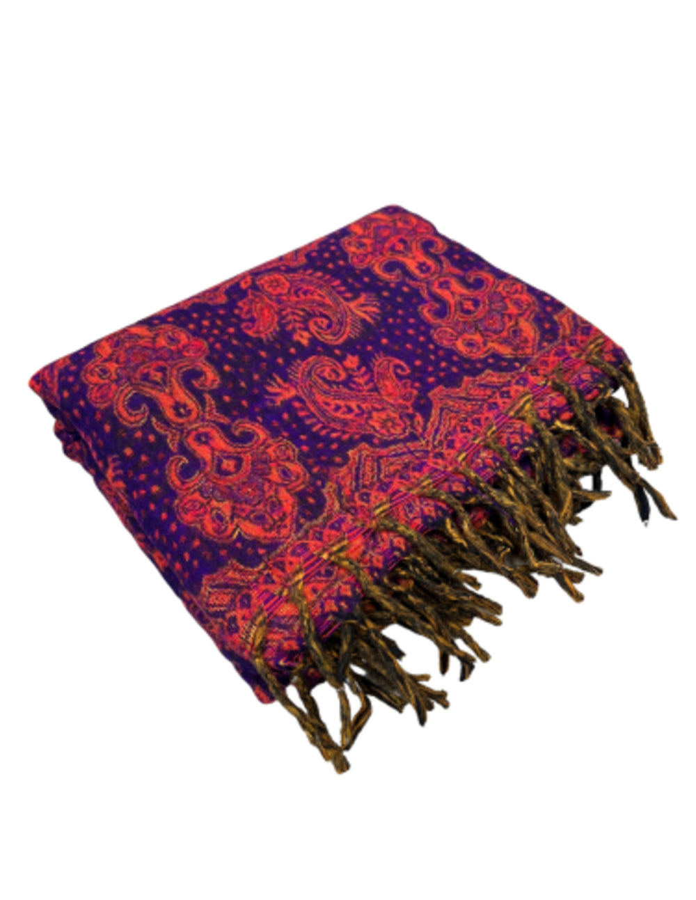 YogaStyles Meditatiedeken - 126 - Rood & Paars