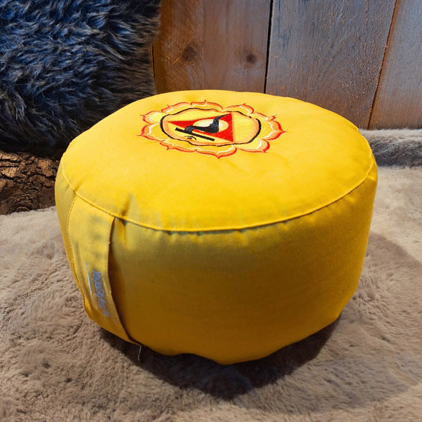 YogaStyles Meditatiekussen 3e Chakra Geel