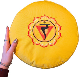 YogaStyles Meditatiekussen 3e Chakra Geel