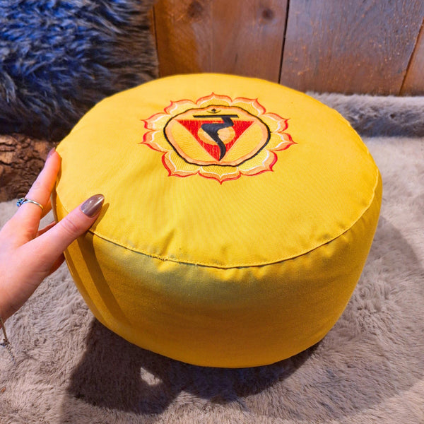 YogaStyles Meditatiekussen 3e Chakra Geel