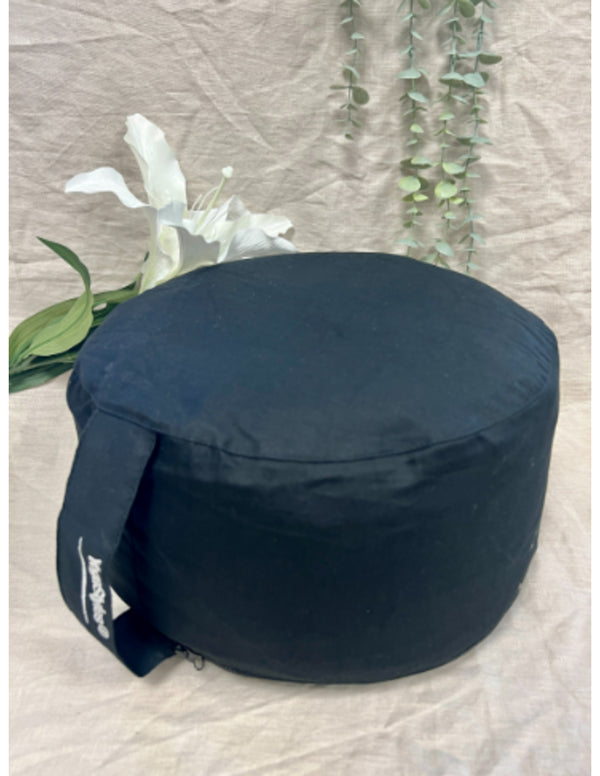 YogaStyles Meditatiekussen Comfort Zwart - Extra hoog