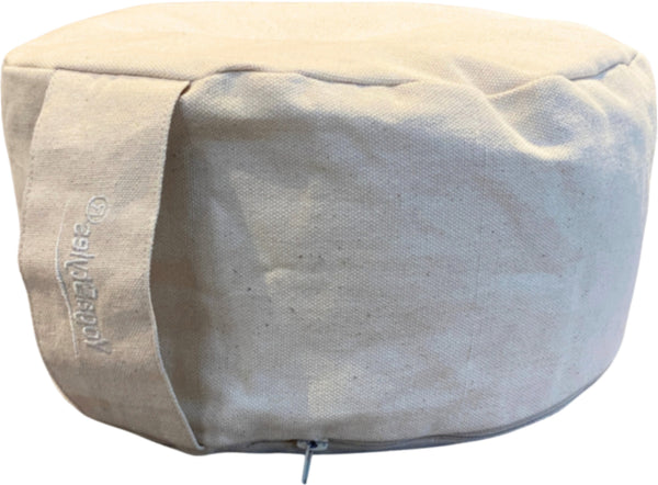 YogaStyles meditatiekussen Design creme naturel katoen