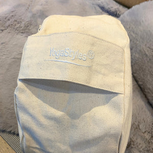 YogaStyles meditatiekussen Design creme naturel katoen