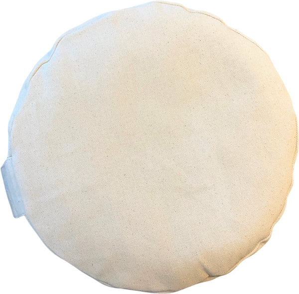 YogaStyles meditatiekussen Design creme naturel katoen