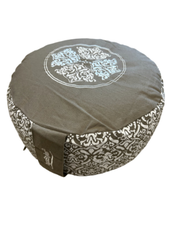 YogaStyles Meditatiekussen Design Grijs XL