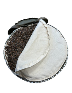 YogaStyles meditatiekussen design grijs