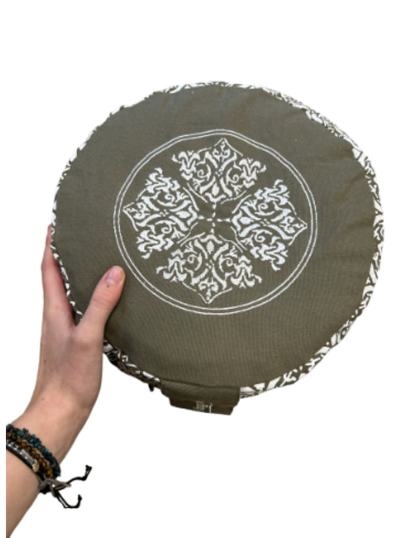 YogaStyles meditatiekussen design grijs