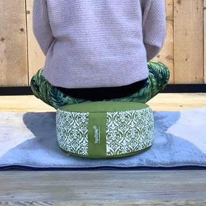 YogaStyles Meditatiekussen Design Groen XL