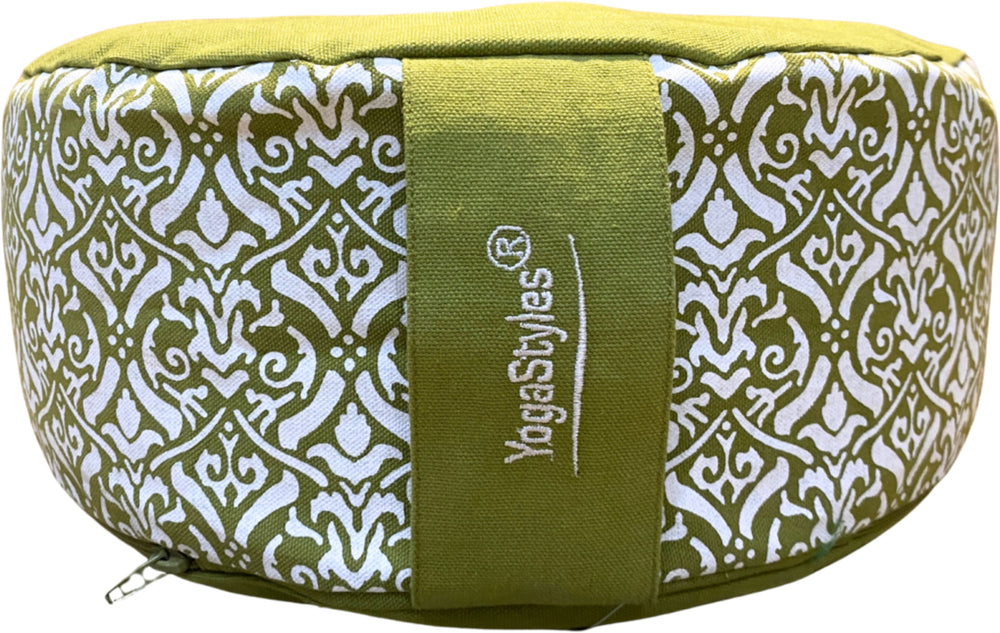 YogaStyles Meditatiekussen Design Groen XL
