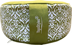 YogaStyles Meditatiekussen Design Groen XL