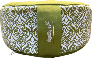 YogaStyles Meditatiekussen Design Groen XL