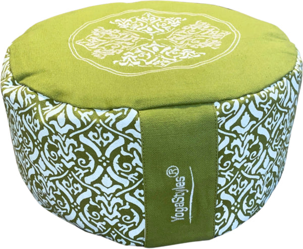 YogaStyles Meditatiekussen Design Groen