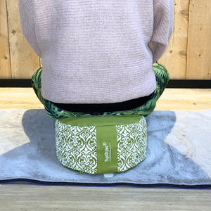 YogaStyles Meditatiekussen Design Groen