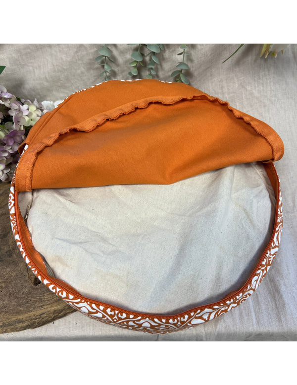 YogaStyles Meditatiekussen Design Oranje XL