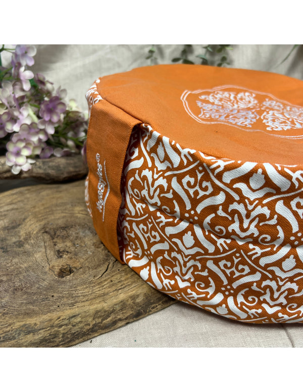 YogaStyles Meditatiekussen Design Oranje XL