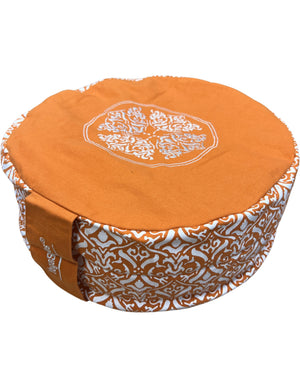 YogaStyles Meditatiekussen Design Oranje XL