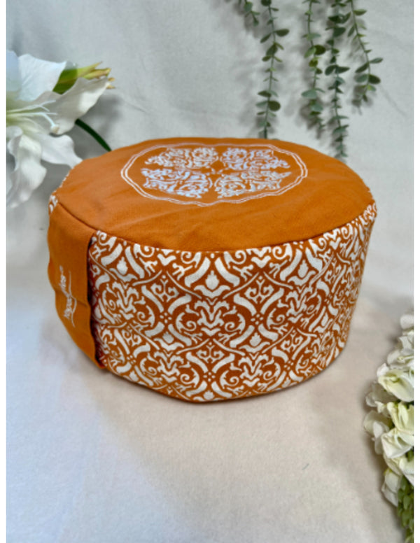 YogaStyles meditatiekussen design oranje