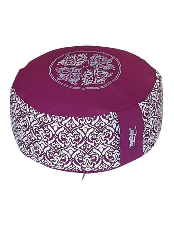 YogaStyles Meditatiekussen Design Paars XL