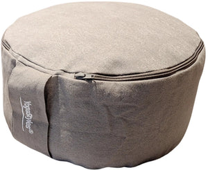 YogaStyles meditatiekussen design stone wash grijs