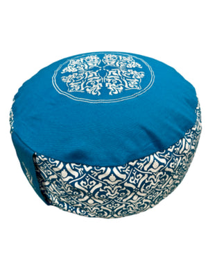 YogaStyles Meditatiekussen Design Turquoise XL