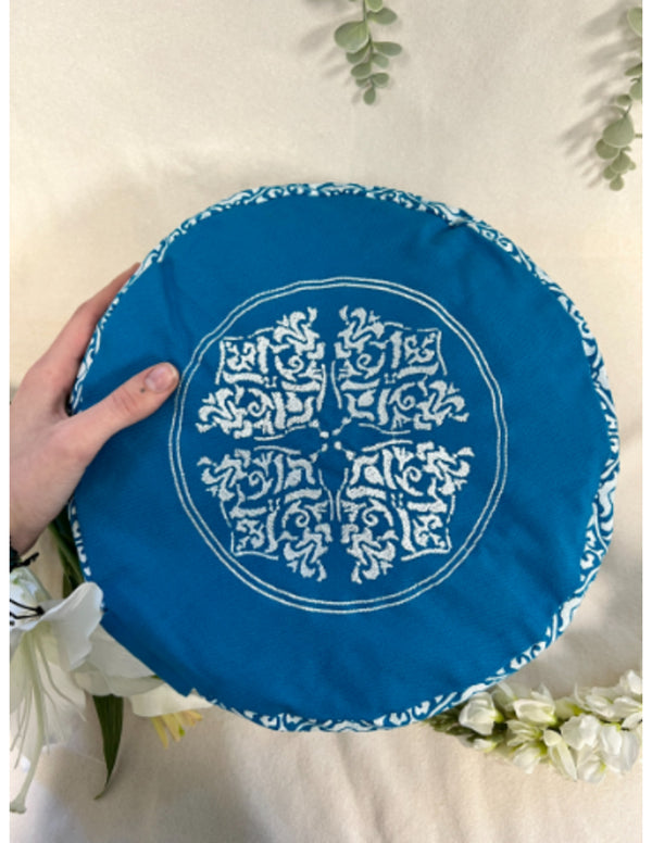 YogaStyles Meditatiekussen Design Turquoise