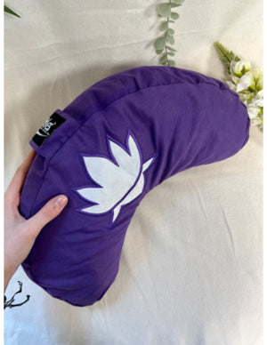 YogaStyles meditatiekussen - halve maan - paars - lotus - Symbolic