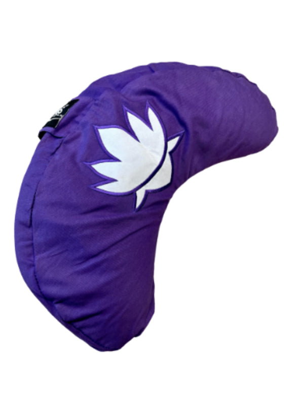 YogaStyles meditatiekussen - halve maan - paars - lotus - Symbolic