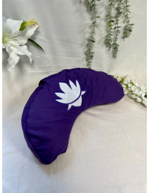 YogaStyles meditatiekussen - halve maan - paars - lotus - Symbolic