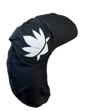 YogaStyles meditatiekussen - halve maan - zwart - lotus - Symbolic
