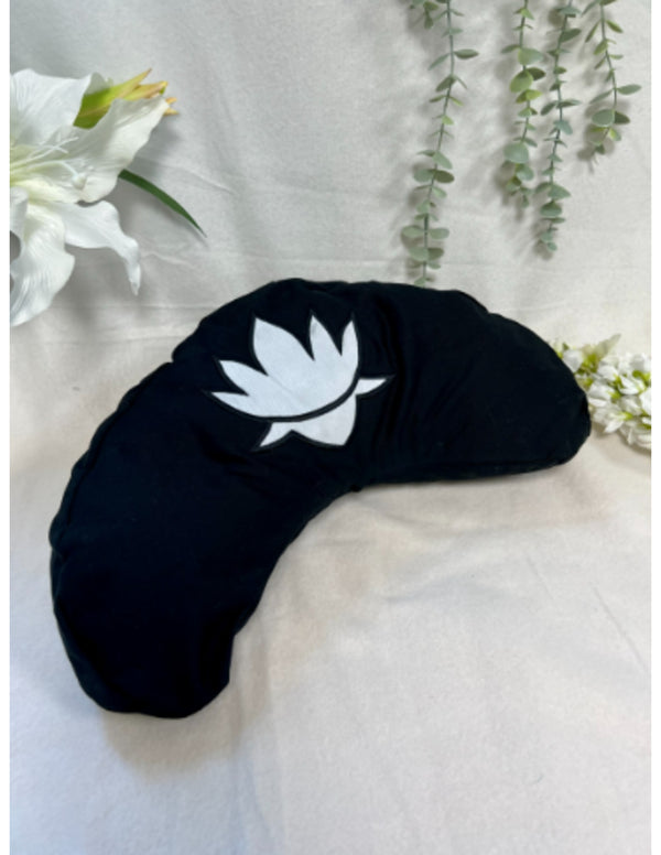 YogaStyles meditatiekussen - halve maan - zwart - lotus - Symbolic