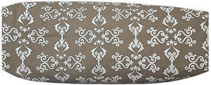 YogaStyles meditatiekussen - mini bolster design XS - grijs -