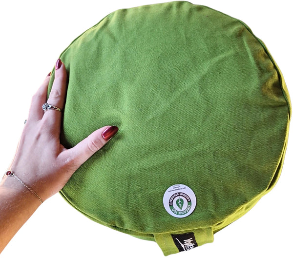 YogaStyles Meditatiekussen organic Rondo groen