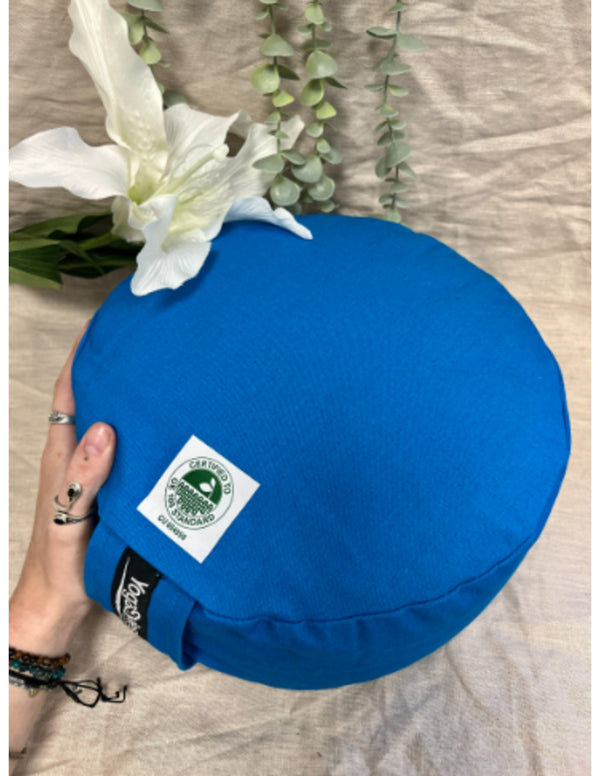 YogaStyles Meditatiekussen organic Rondo turquoise